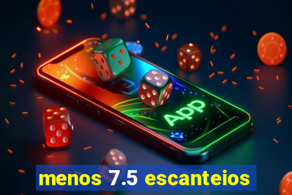 menos 7.5 escanteios